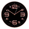 30 cm wall clock in rose gold living room home clock modern simple clock wall Nordic style creative 30 cm silent no decoration