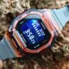 Men Women Digital Watch Rubber Silicone Strap Shock Resistance Sport Watch Daily Decoration