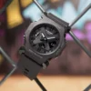 Men s Sport Rubber Multi function Watch Fashion Casual Man Resin Analog Quartz Watches
