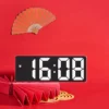 Guochaofeng electronic clock Modern simple and fashionable alarm clock Student bedside clock Large screen font Dual purpose clock JX