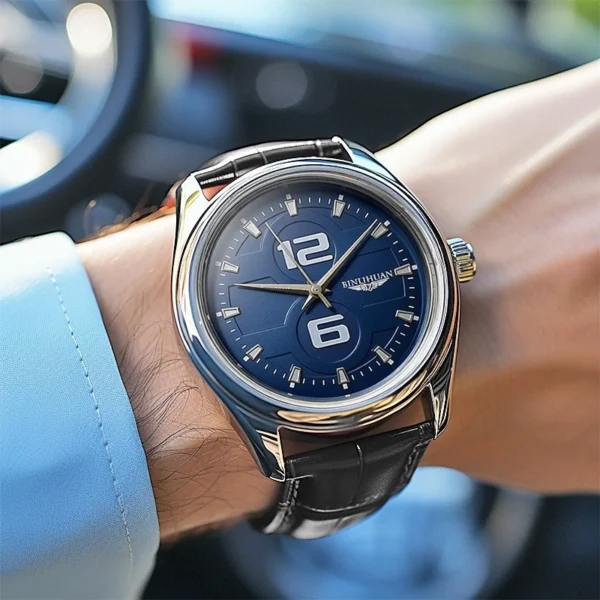 Men Fashion Business Watch Stainless Classic Waterproof Leather Strap Cheap Watches Gift
