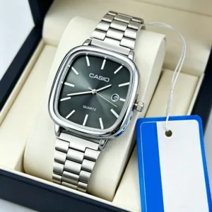 Men Stainless Steel Quartz Watch Fashion Casual Student Adjustable Watches