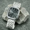 Men Stainless Steel Quartz Watch Fashion Casual Student Adjustable Watches