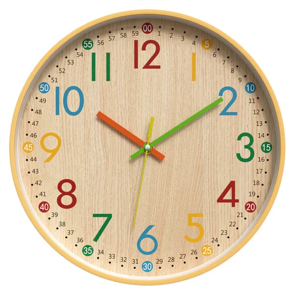 sg-11134201-824hz-mdydoj2hw2ys09.webp Bamboo pattern bedroom living room children s clock 30 cm