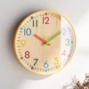 sg-11134201-824ia-mdydoilsb0n71c.webp Bamboo pattern bedroom living room children s clock 30 cm