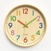 sg-11134201-824jl-mdydoi1u7kzp87.webp Bamboo pattern bedroom living room children s clock 30 cm
