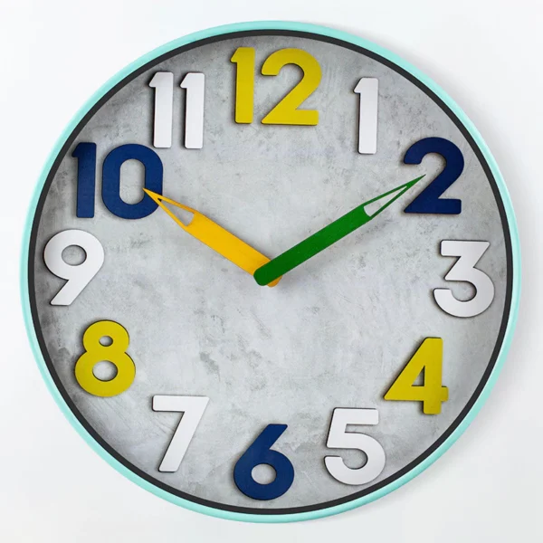 30 cm wall clock simple creative personality wall clock art living room clock home wall watch fashion